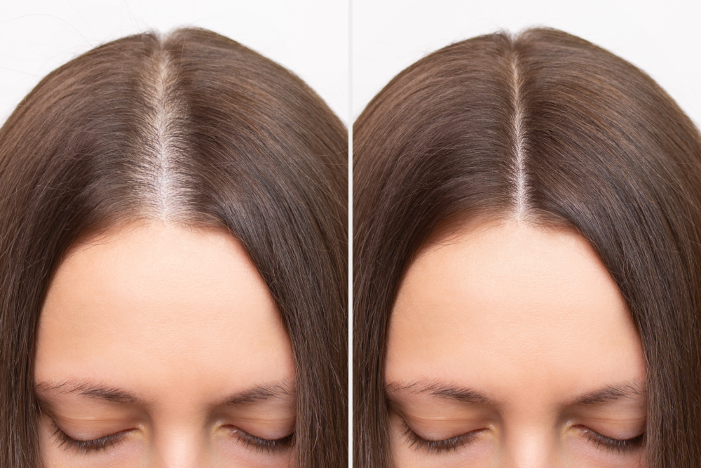 before and after mesotherapy